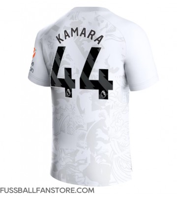 Aston Villa Boubacar Kamara #44 Replik Auswärtstrikot 2023-24 Kurzarm